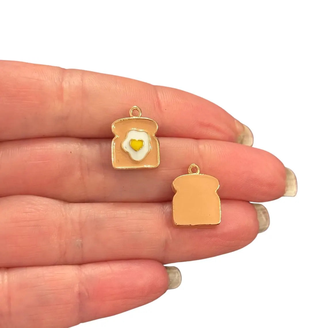 Altın Kaplama Üç boyutlu Yumurtalı Ekmek