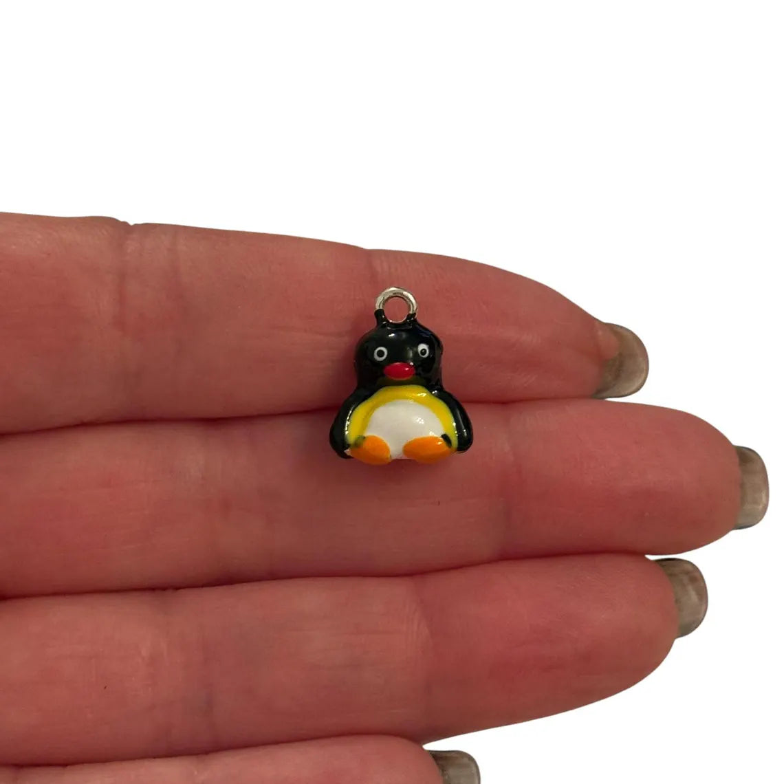 Rodyum Kaplama Üç boyutlu Penguen