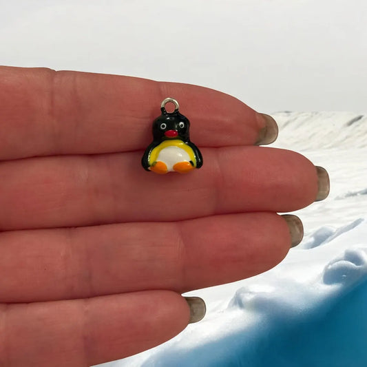 Rodyum Kaplama Üç boyutlu Penguen