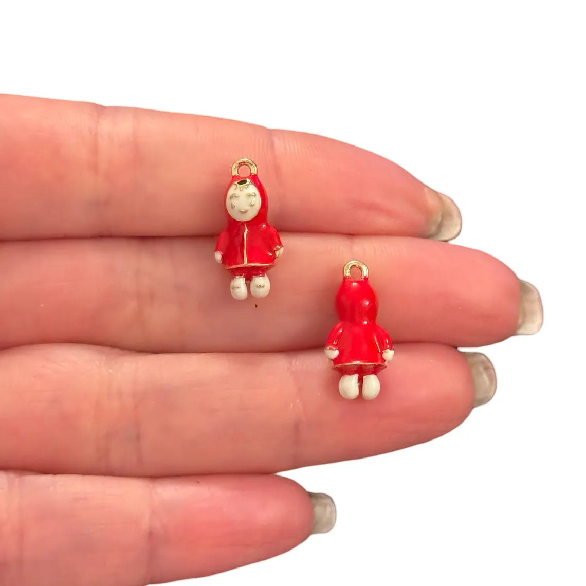 Altın Kaplama Üç boyutlu Kukla Kız