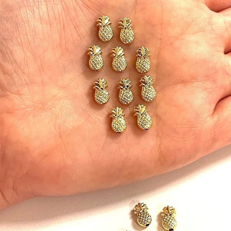 Altın Kaplama Ananas Ara Aparat