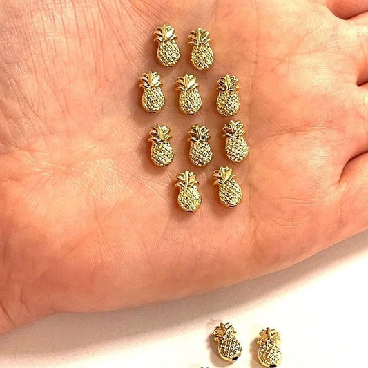 Altın Kaplama Ananas Ara Aparat