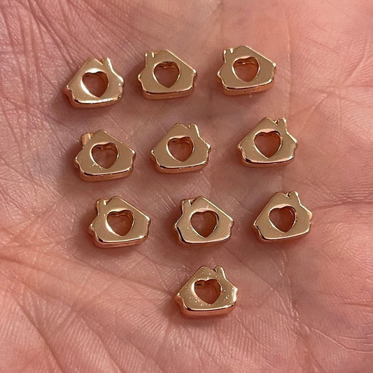 Rose Gold Kaplama Kalpli Ev Ara Aparat