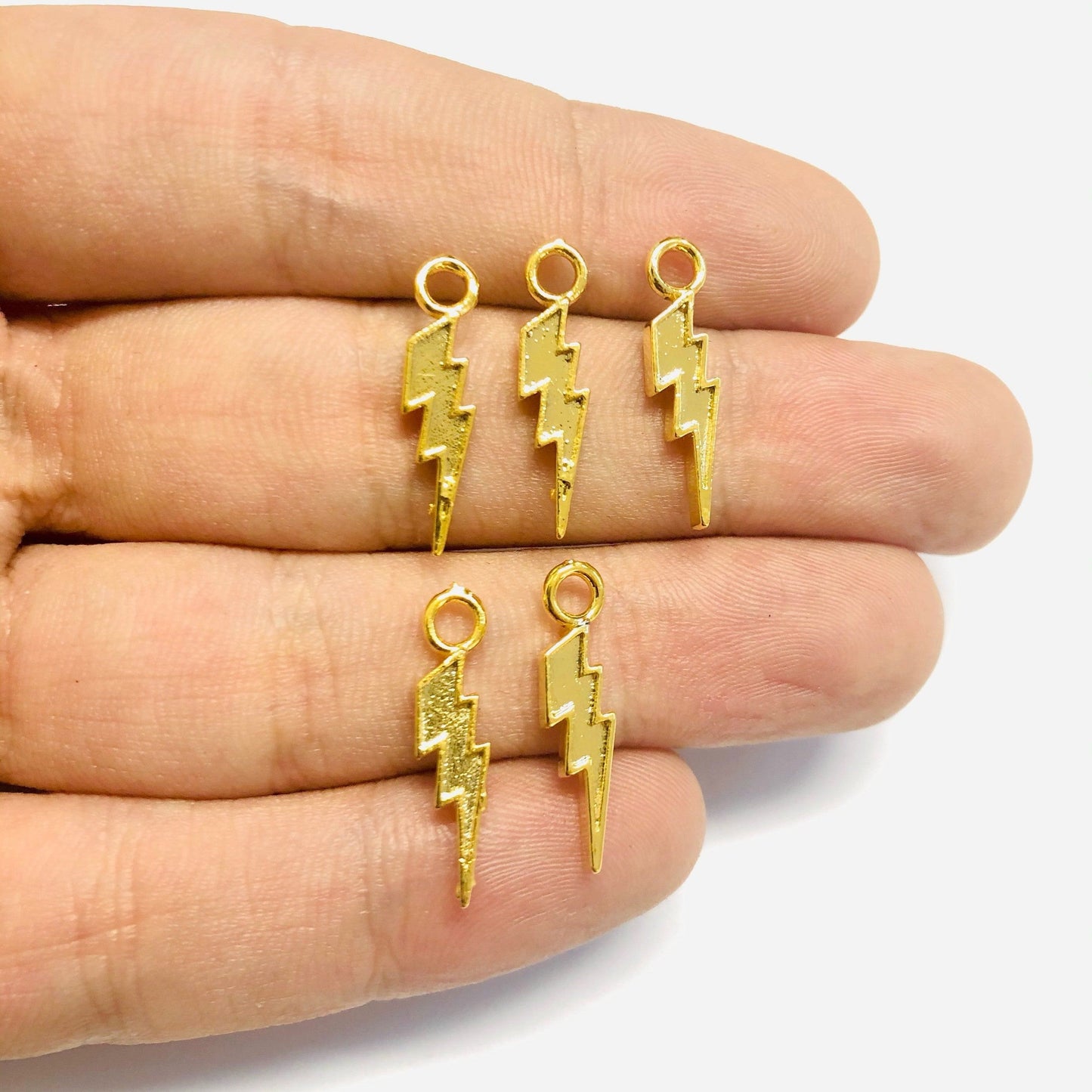 Brass Gold Plated Lightning Shackler