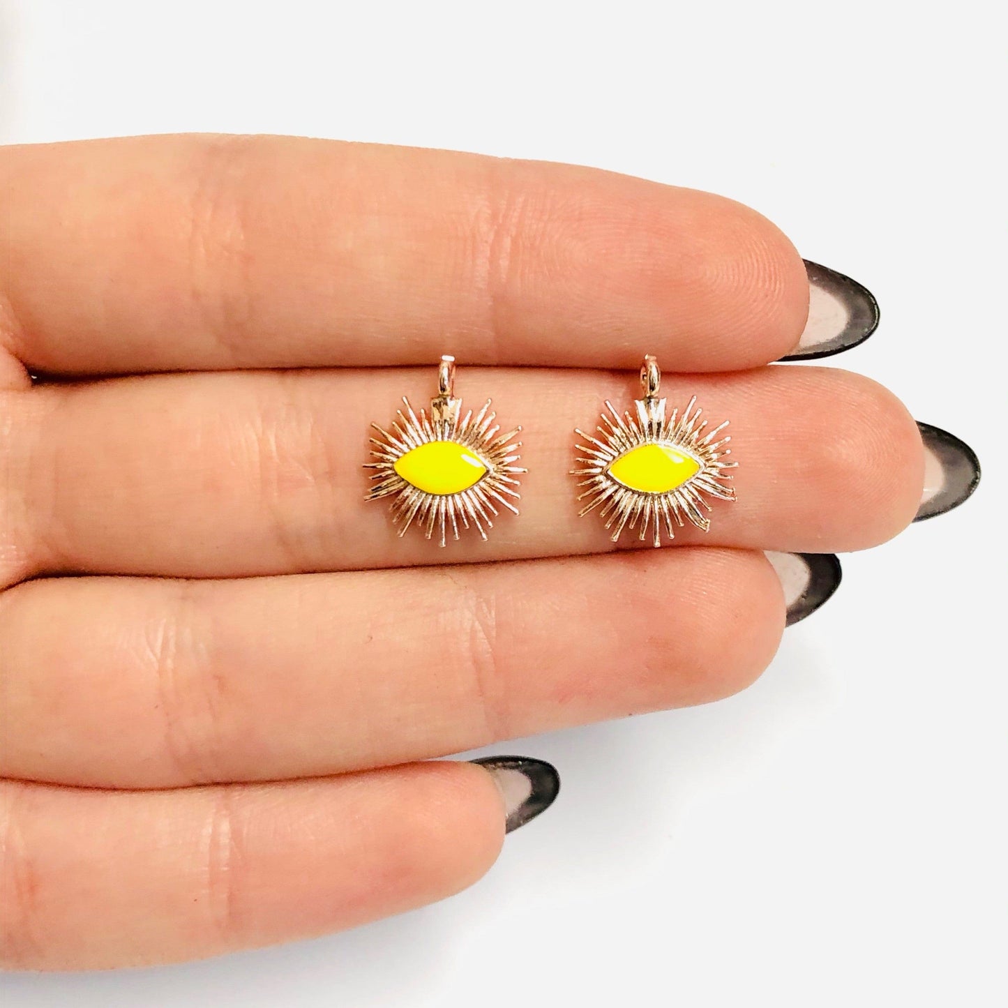 Rose Gold Kaplama Göz Sallantı Aparatı - Sarı