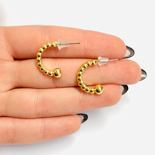 Gold Plated Earring Clip - 18