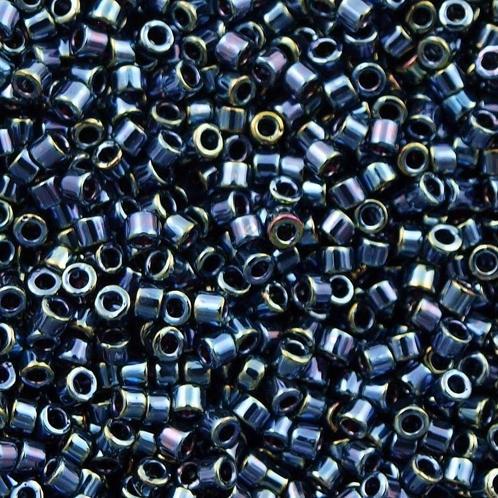 Miyuki Boncuk, Miyuki Delica 11/0 DB0006 Gunmetal Iris