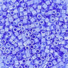 Miyuki Boncuk, Miyuki Delica 11/0 DB0240 Lined Crystal Sapphire