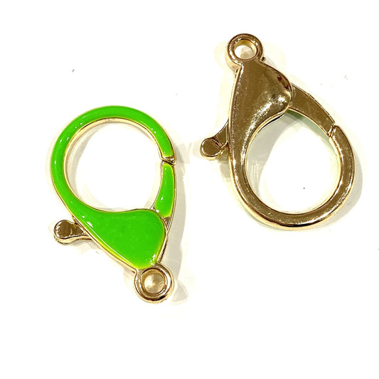 Mineli Altın Kaplama Papağan 3.5 cm (Neon Yeşil)