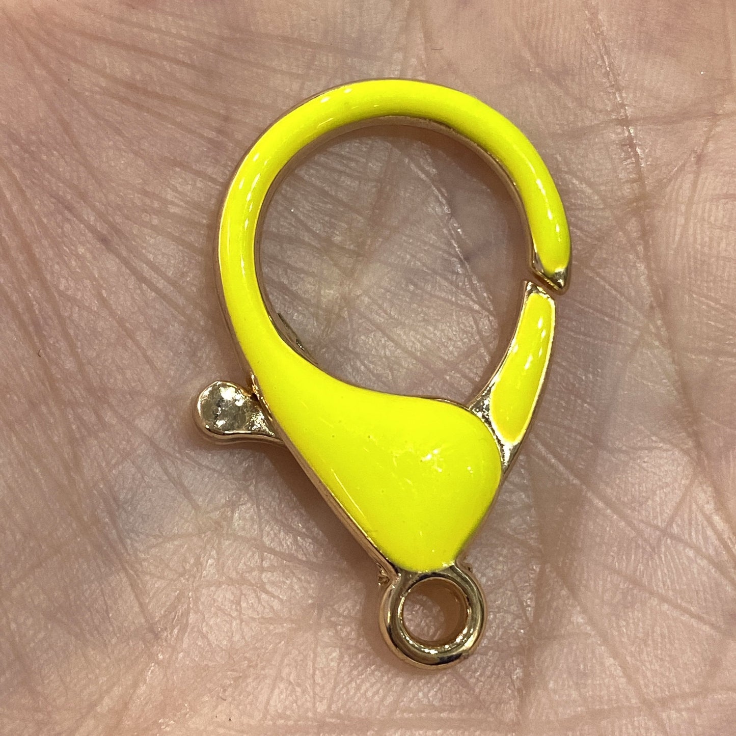 Mineli Altın Kaplama Papağan 3.5 cm (Neon Sarı)