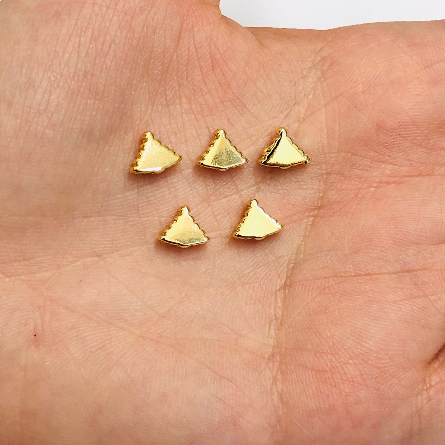 Altın Kaplama Çam Ağacı Ara Aparat