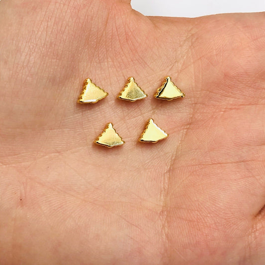 Gold Plated Pine Wood Spacer