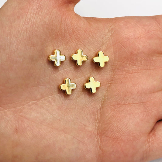 Gold Plated Plus Spacer - 7.5mm