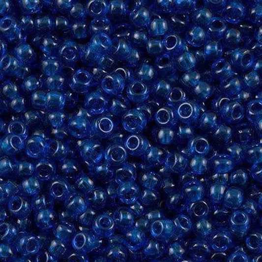 Miyuki Boncuk, MiyukiRoundBeads 8/0-0149 Transparent Capri Blue