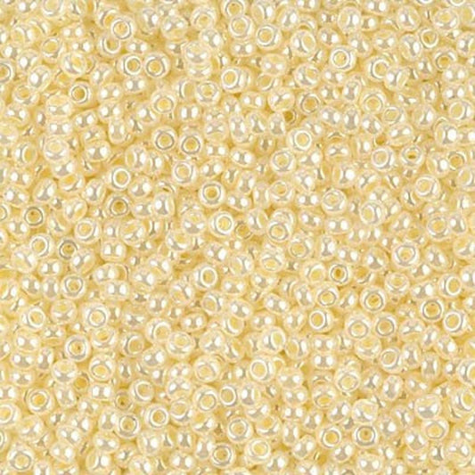 Miyuki Beads, MiyukiRoundBeads 8/0-0527 Butter Cream Ceylon