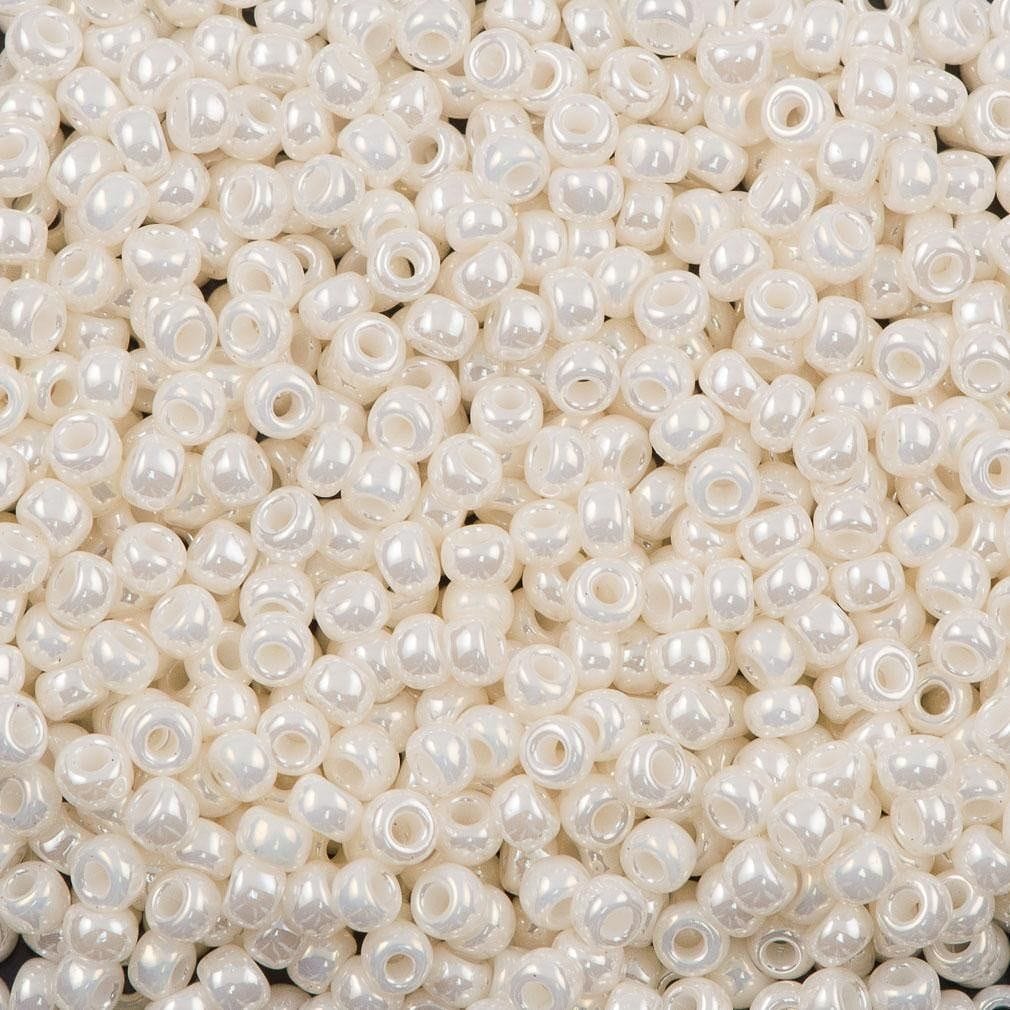 Miyuki Boncuk, MiyukiRoundBeads 8/0-0592 Antique Ivory Pearl Ceylon