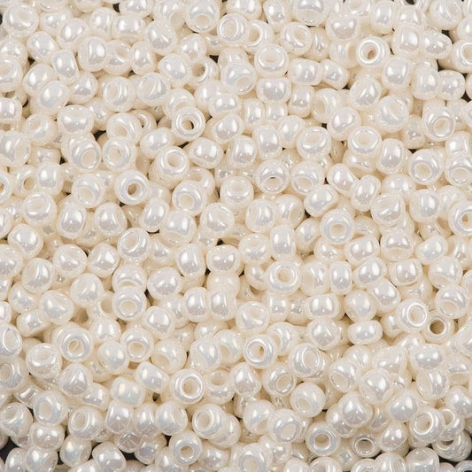 Miyuki Boncuk, MiyukiRoundBeads 8/0-0592 Antique Ivory Pearl Ceylon