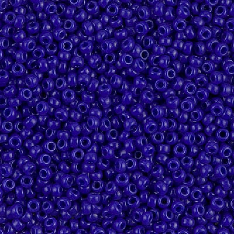 Miyuki Beads, MiyukiRoundBeads11/0-0414 Opaque Cobalt