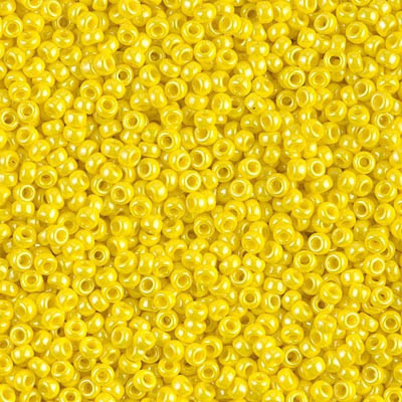 Miyuki Boncuk, MiyukiRoundBeads11/0-0422 Opaque Yellow Luster