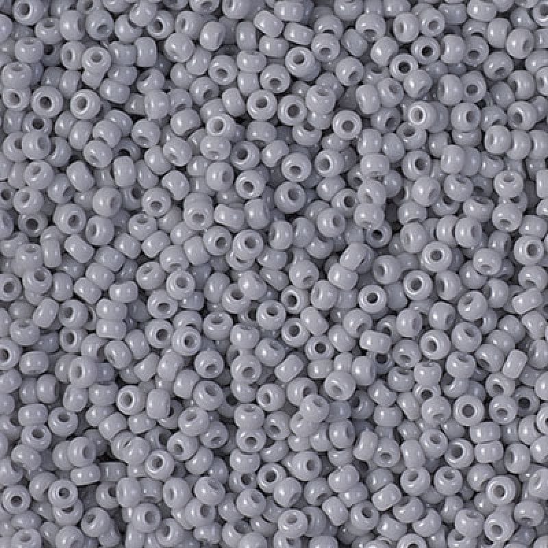 Miyuki Boncuk, MiyukiRoundBeads11/0-0498 Opaque Cement Grey