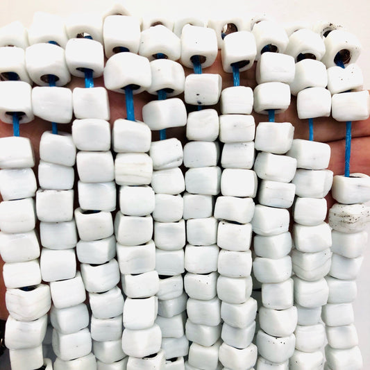 Küp Ocak Boncuğu Beyaz