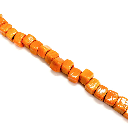 Küp Ocak Boncuğu Turuncu