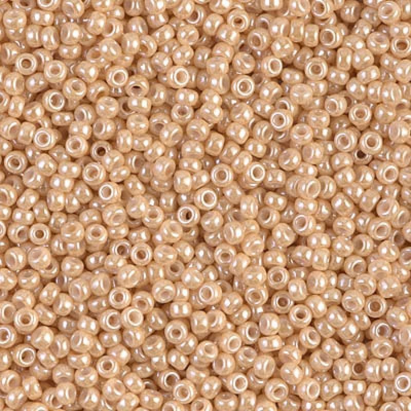 Miyuki Boncuk, MiyukiRoundBeads11/0-0593 Light Caramel Ceylon