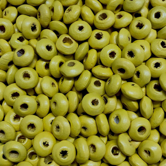 8mm UFO-Holzperle 26 -