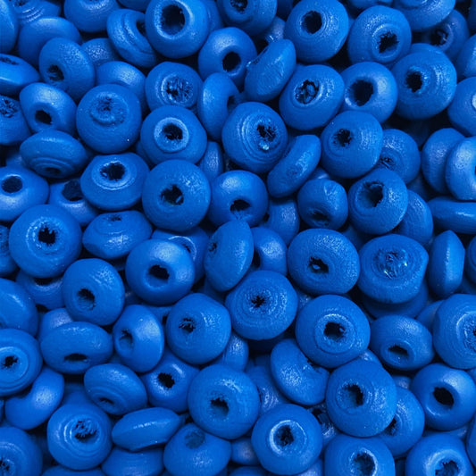 8mm Ufo Wood Bead 32 -