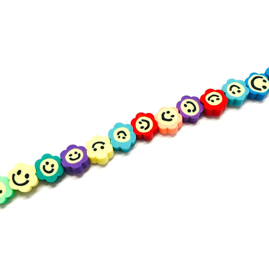 Polymer Clay (Fimo) Gülen Çiçek