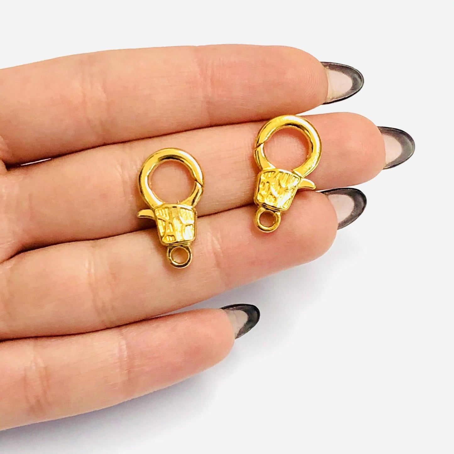 Gold Plated Oversized Jewelry Clip - 6