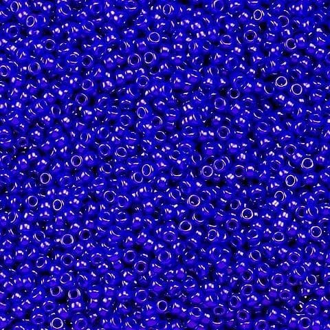 Miyuki Beads, MiyukiRoundBeads15/0-0414 Opaque Cobalt Blue