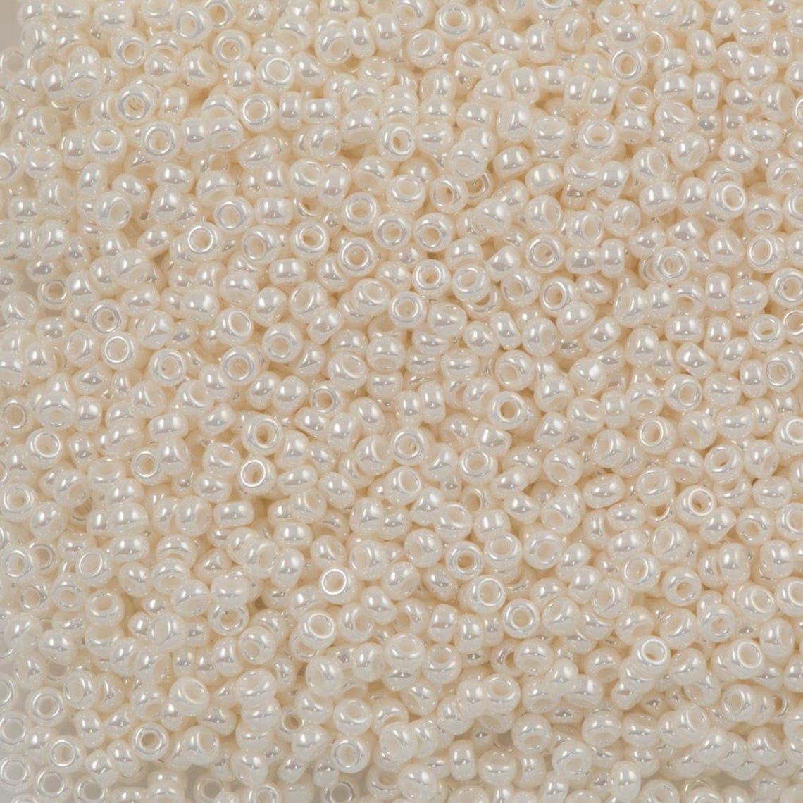 Miyuki Boncuk, MiyukiRoundBeads15/0-0592 Antique Ivory Pearl Ceylon