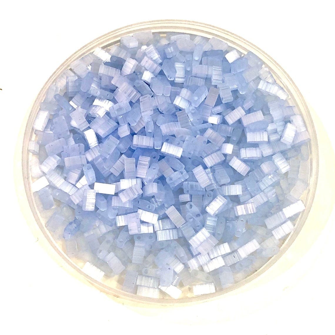 Miyuki Bead, Half Tila 2562 Seide Hellblau