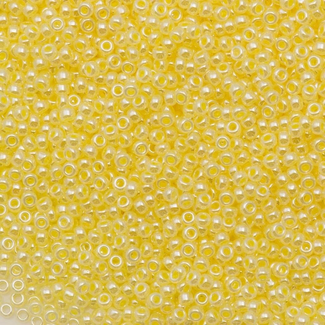 Miyuki Boncuk, MiyukiRoundBeads11/0-0514 Yellow Ceylon