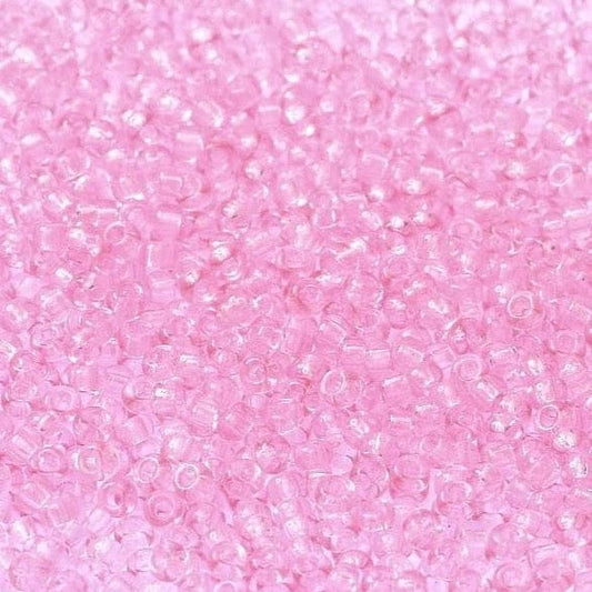 Miyuki-Perlen, MiyukiRoundBeads11/0-1319 Transparent Pink
