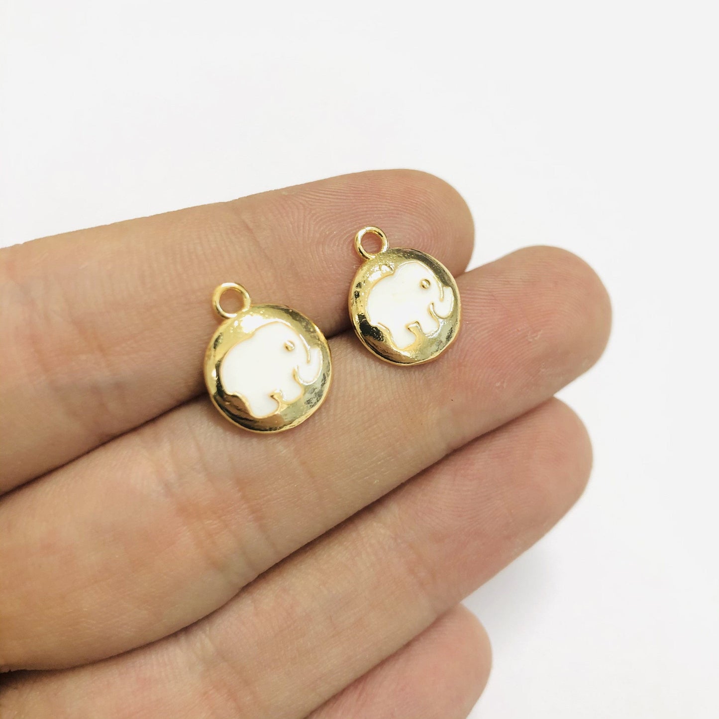 Pirinç Altın Kaplama Mineli Fil Sallantı Aparatı