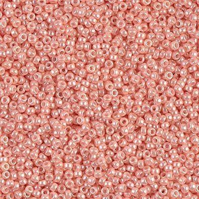 Miyuki Boncuk, MiyukiRoundBeads15/0-0429 Opaque Salmon