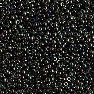 Miyuki Beads, MiyukiRoundBeads15/0-0453 Metallic Waldgrün