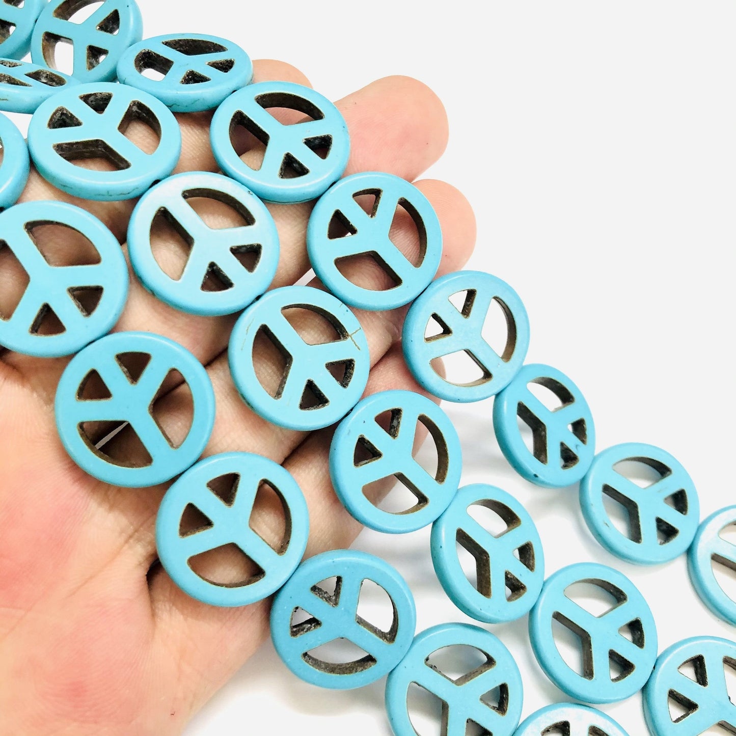 Barış İşareti Turkuaz Havlit