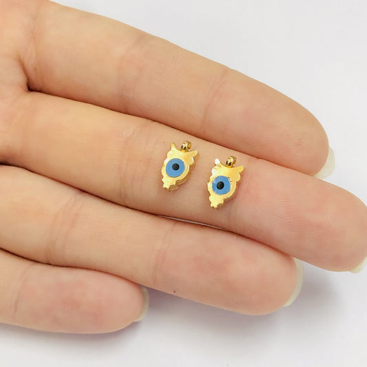 Altın Kaplama Nazar Baykuş Sallantı Aparatı