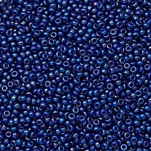 Miyuki Boncuk, MiyukiRoundBeads15/0-1945 Opaque Cobalt Luster