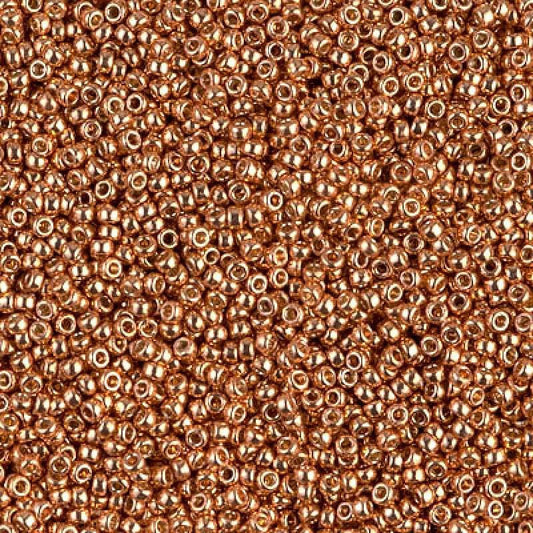 Miyuki Boncuk, MiyukiRoundBeads15/0-4206 Duracoat Galvanized Muscat