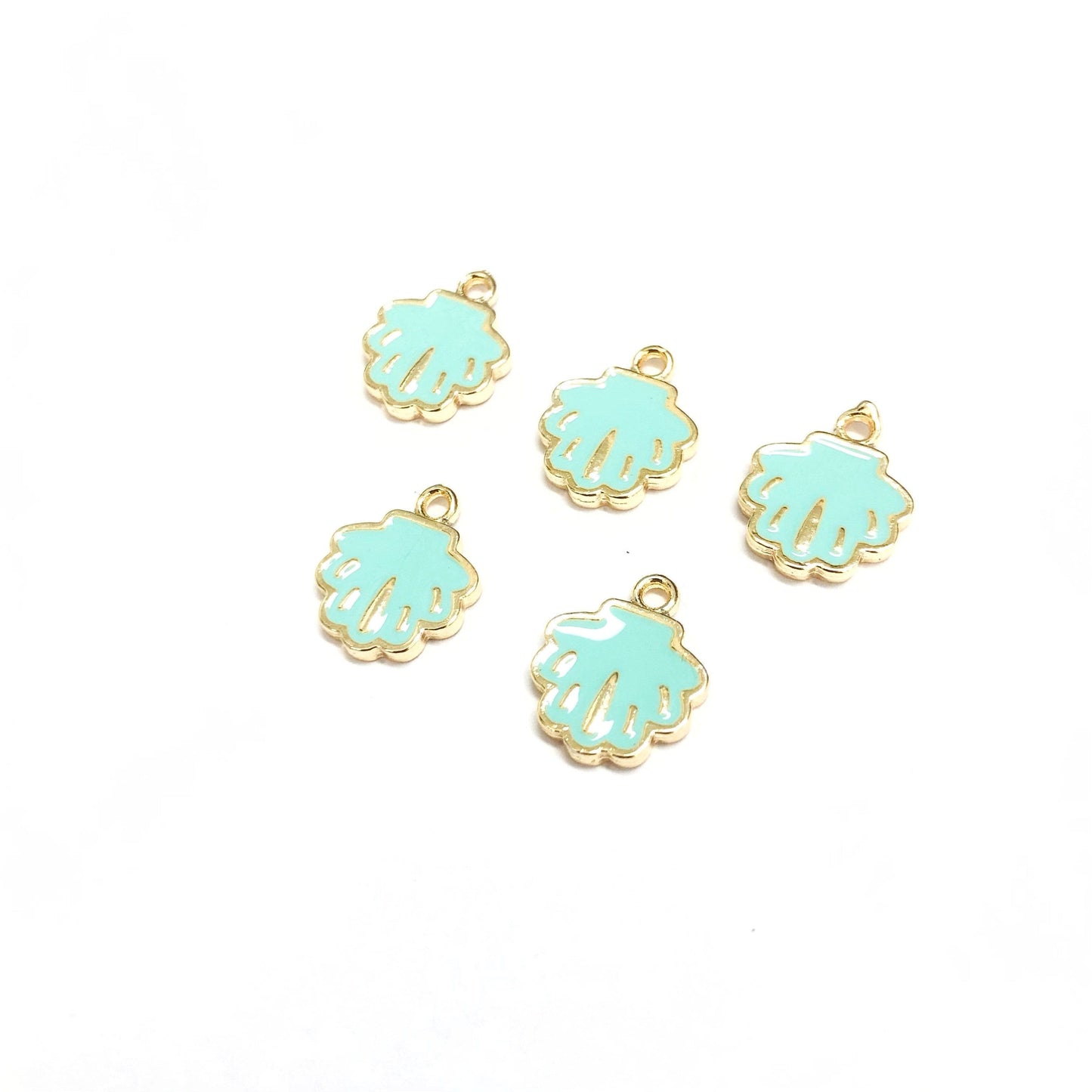 Altın Kaplama Mineli İstiridye Sallantı Aparatı - Mint