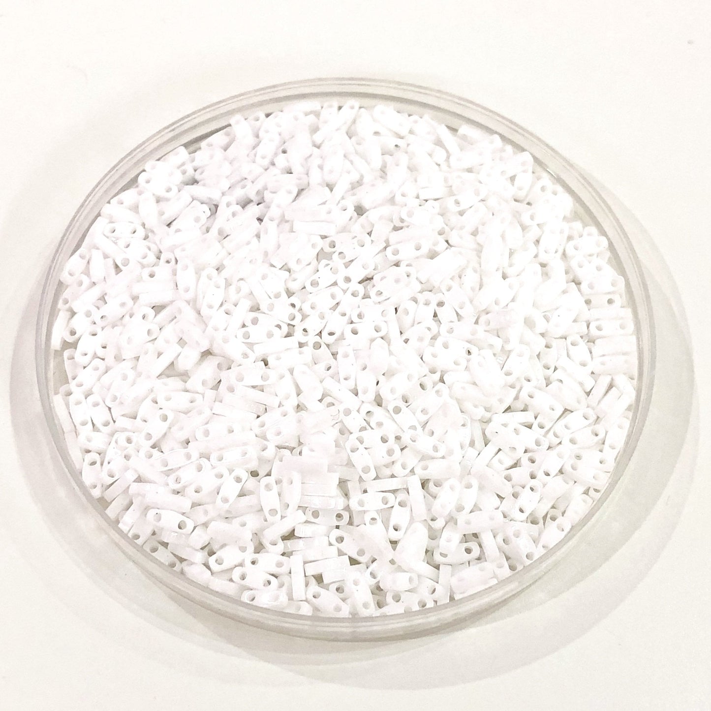 Miyuki Beads, Miyuki Quarter Tila QTL-0402 White Opaque