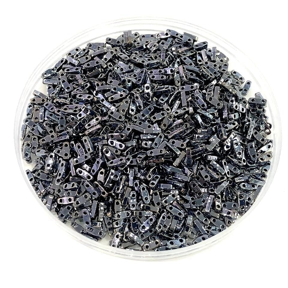 Miyuki Bead, Miyuki Quarter Tila QTL-0464 Light Gunmetal