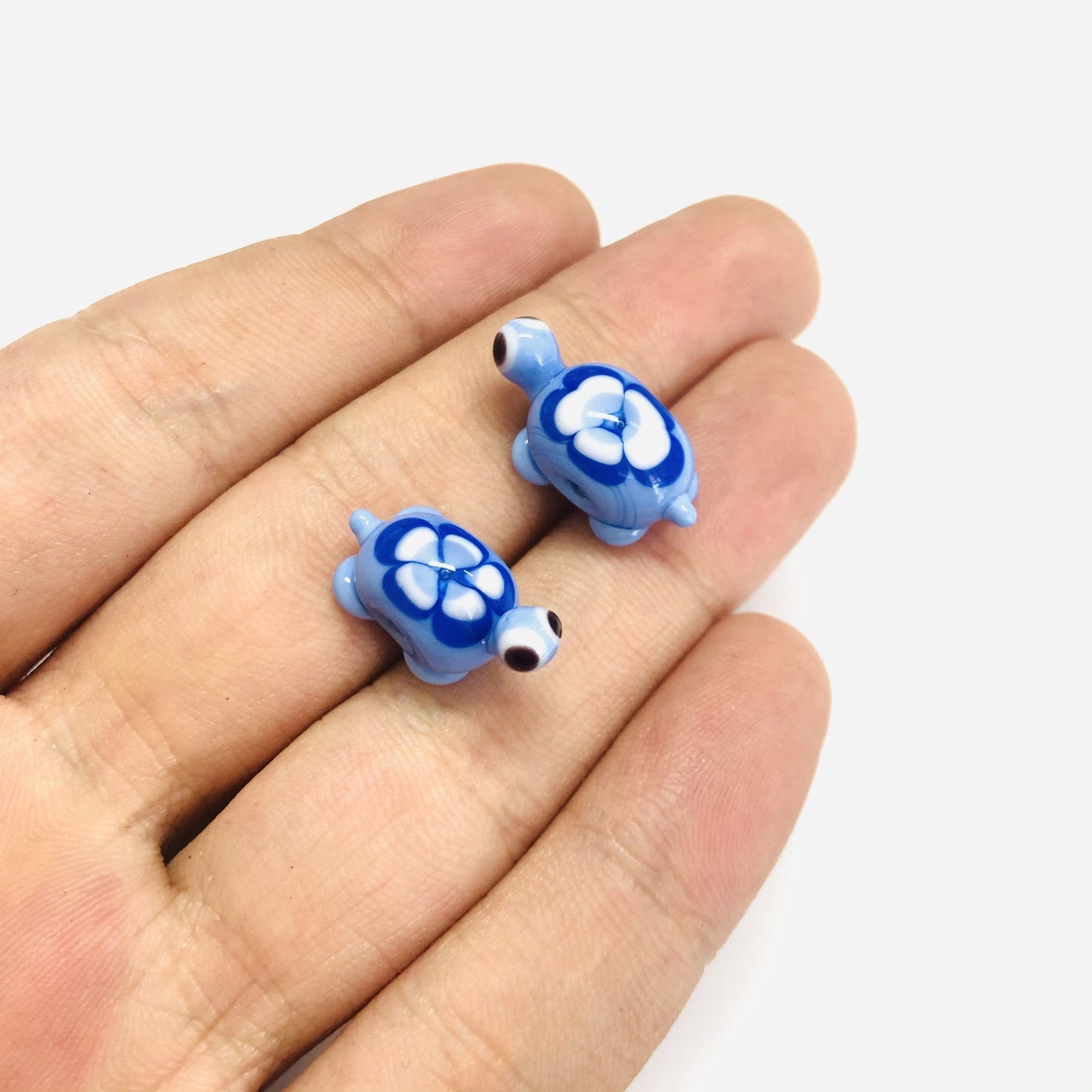 Murano Cam Kaplumbağa - Leylak