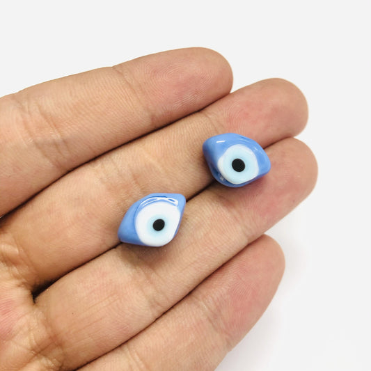 Murano Cam Nazar Göz - Lila