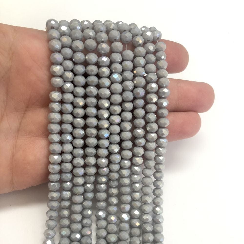 Çin Kristali 6mm - 4 Janjan Gri