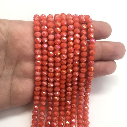 Chinese Crystal 6mm - 20 - Janjan Orange